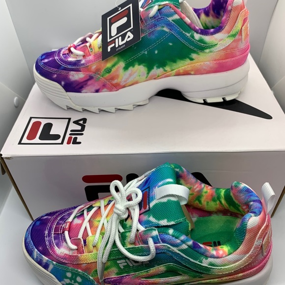 fila platform tennis shoes